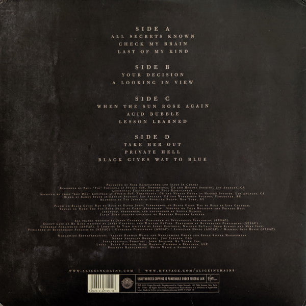 Black Gives Way To Blue - Alice In Chains (2009) (Used)