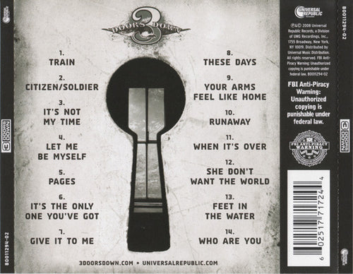 3 Doors Down - 3 Doors Down (2008) (Used)