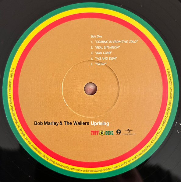 Uprising - Bob Marley & The Wailers (2015) (New)