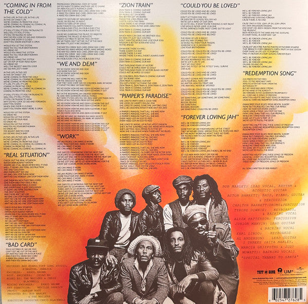 Uprising - Bob Marley & The Wailers (2015) (New)