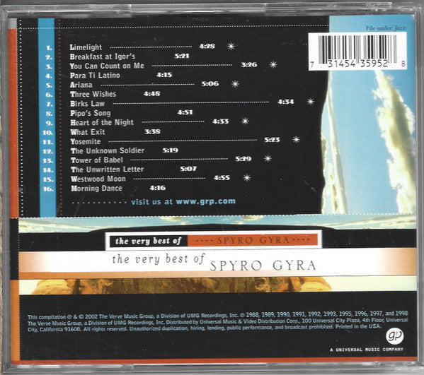 The Very Best Of Spyro Gyra - Spyro Gyra (2002) (Used)