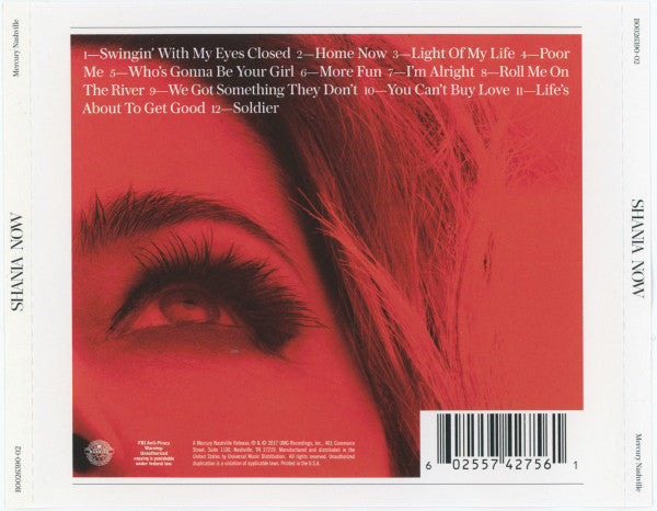 Now - Shania Twain (2017) (Used)