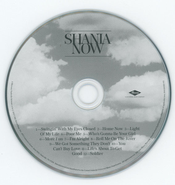 Now - Shania Twain (2017) (Used)