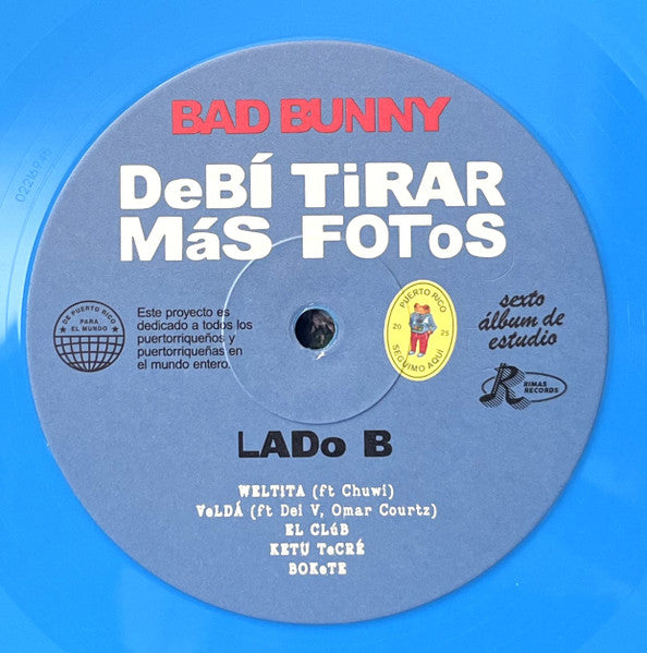 Debí Tirar Más Fotos - Bad Bunny (2025) (New)