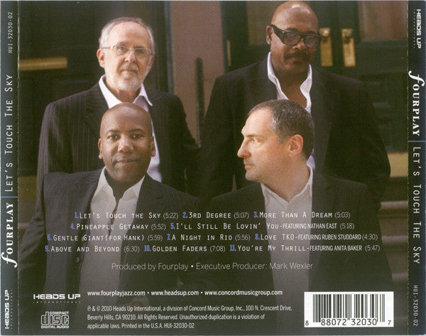 Let's Touch The Sky - Fourplay (2010) (Used) pH