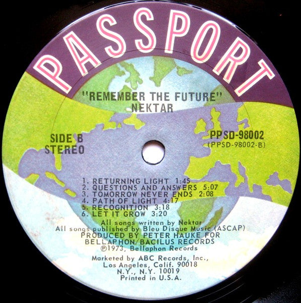 Remember The Future - Nektar (1974) (Used)