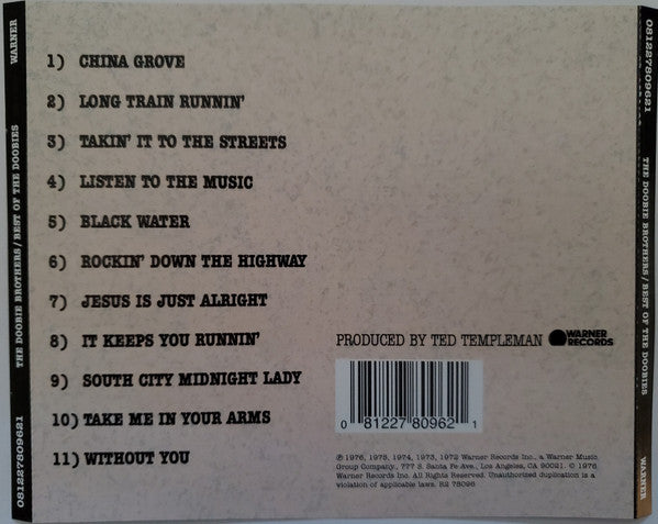 Best Of The Doobies - The Doobie Brothers (-) (Used) Ph