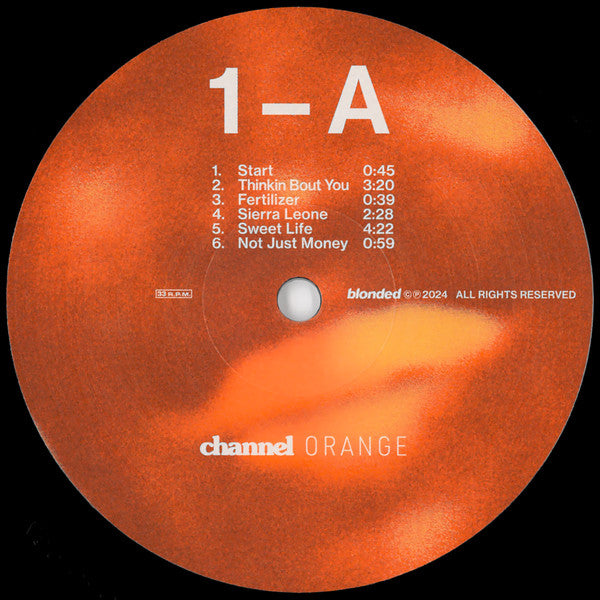 Channel Orange - Frank Ocean (2025) (New)