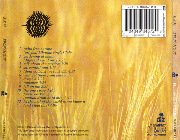 Eponymous - R.E.M. (-) (Used)