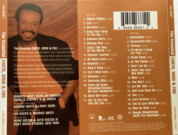 The Essential Earth, Wind & Fire - Earth, Wind & Fire (2002) (Used)