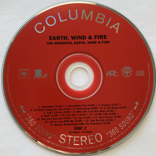 The Essential Earth, Wind & Fire - Earth, Wind & Fire (2002) (Used)