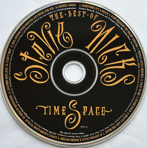 Timespace - The Best Of Stevie Nicks - Stevie Nicks (-) (Used)