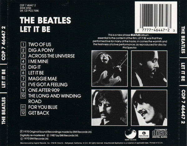 Let It Be - The Beatles (-) (Used)