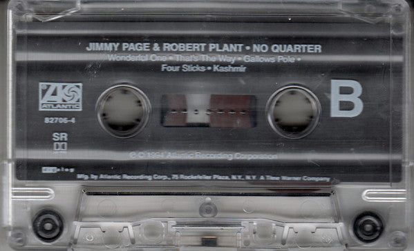 No Quarter: Jimmy Page & Robert Plant Unledded - Jimmy Page & Robert Plant (1994) (Used)