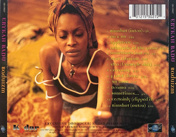Baduizm - Erykah Badu (-) (Used)