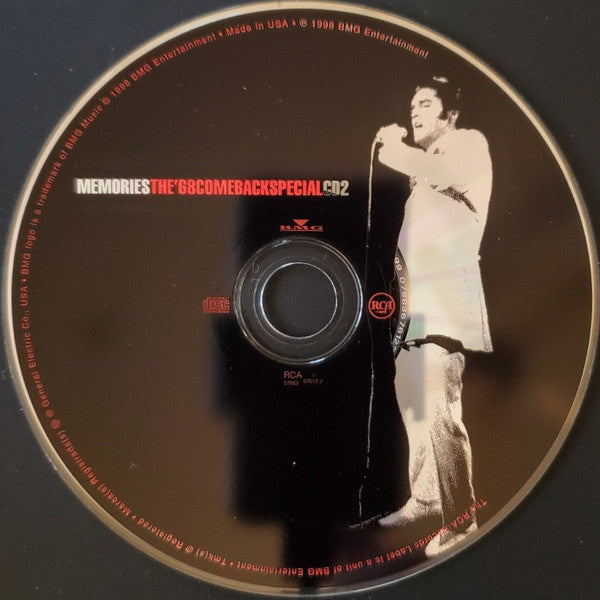 Memories (The '68 Comeback Special) - Elvis Presley (1998) (Used)
