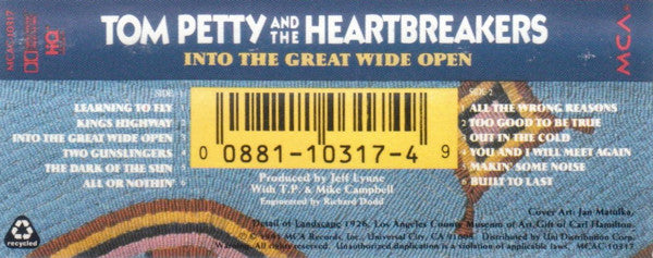 Into The Great Wide Open - Tom Petty And The Heartbreakers (1991) (Used)
