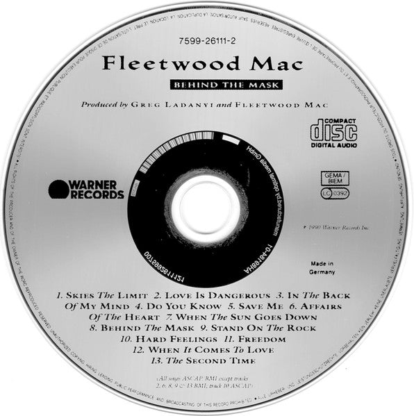 Behind The Mask - Fleetwood Mac (-) (Used)