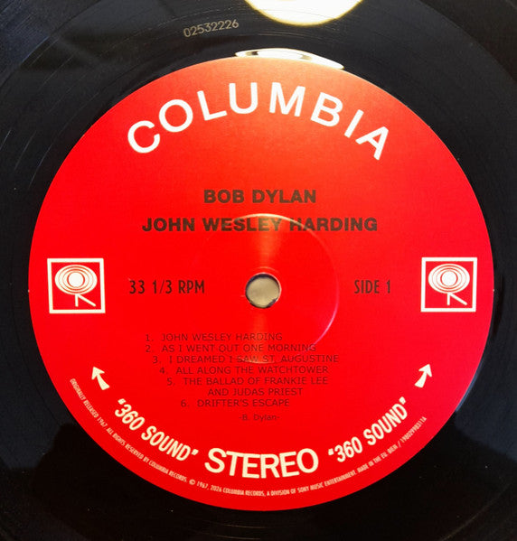 John Wesley Harding - Bob Dylan (2026) (New)