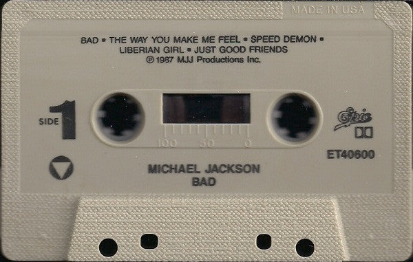 Bad - Michael Jackson (1987) (Used)