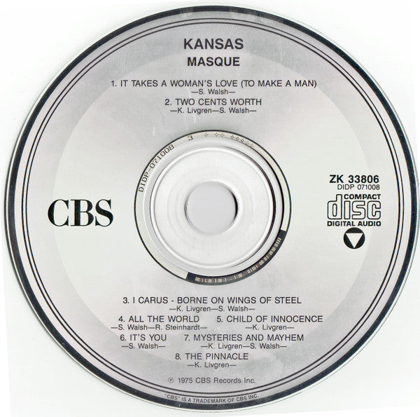 Masque - Kansas (-) (Used)