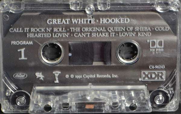 Hooked - Great White (1991) (New)