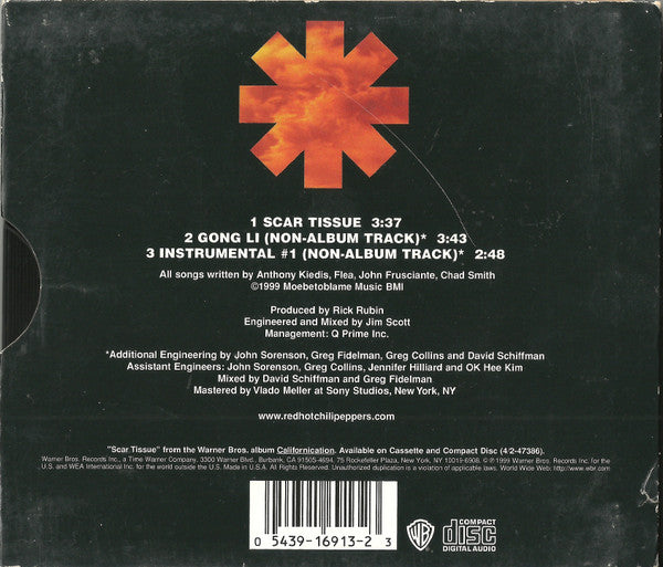 Scar Tissue - Red Hot Chili Peppers (1999) (Used)
