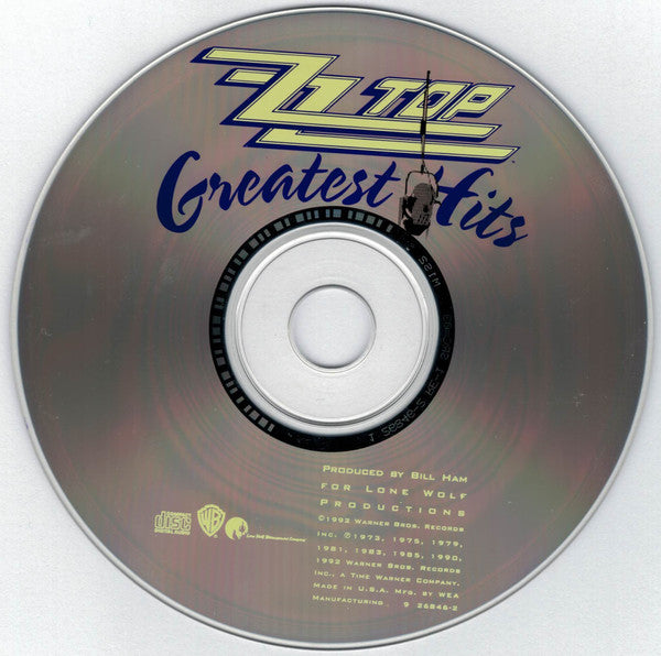 Greatest Hits - ZZ Top (1992) (Used)