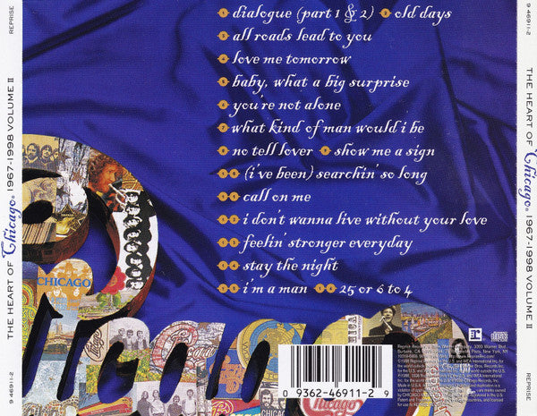 The Heart Of Chicago 1967-1998 Volume II - Chicago (1998) (Used)