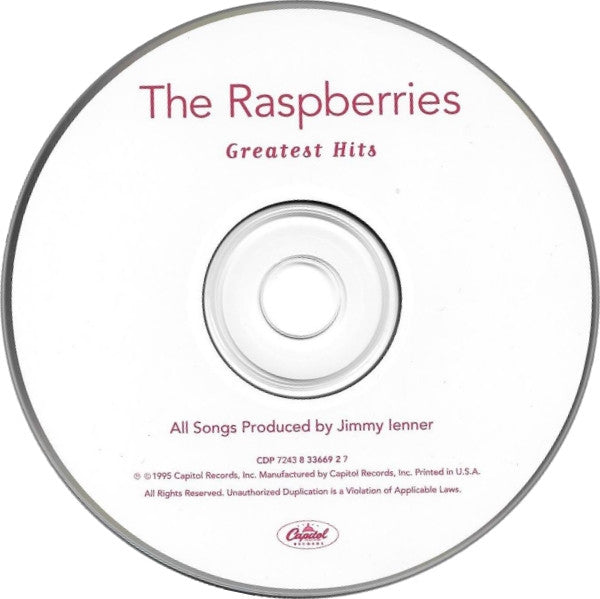 Greatest Hits - The Raspberries (1995) (Used)