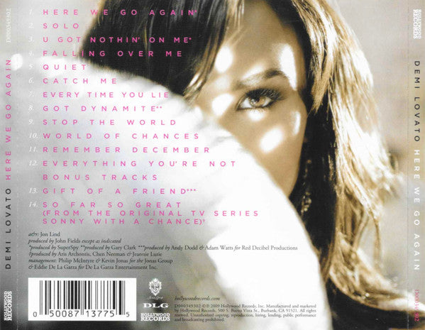 Here We Go Again - Demi Lovato (2009) (Used)