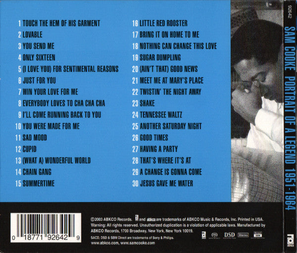 Portrait Of A Legend 1951-1964 - Sam Cooke (2003) (Used)