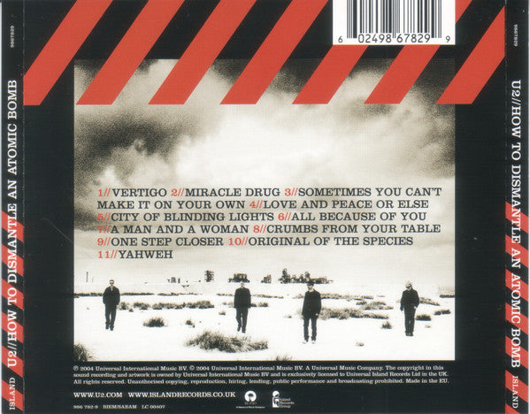How To Dismantle An Atomic Bomb - U2 (2004) (Used)