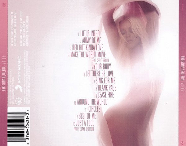 Lotus - Christina Aguilera (2012) (Used)