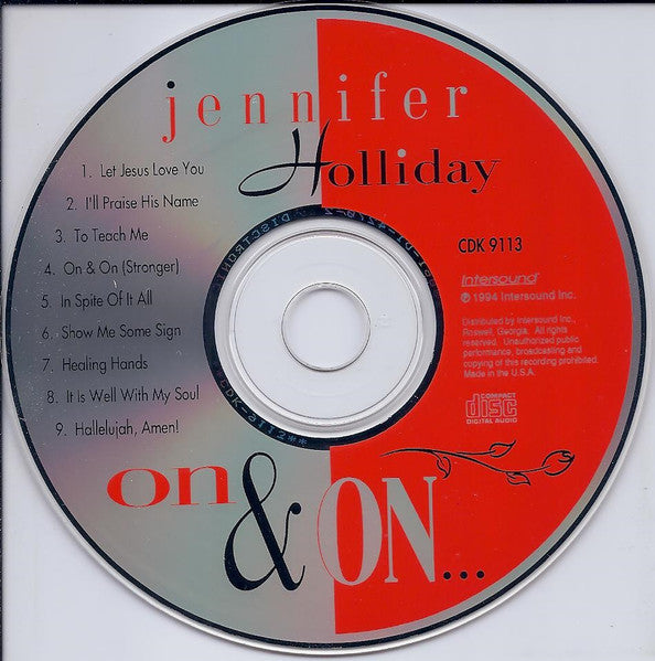 On & On... - Jennifer Holiday (1994) (New)