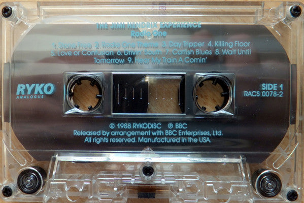 Radio One - Jimi Hendrix (1988) (Used)