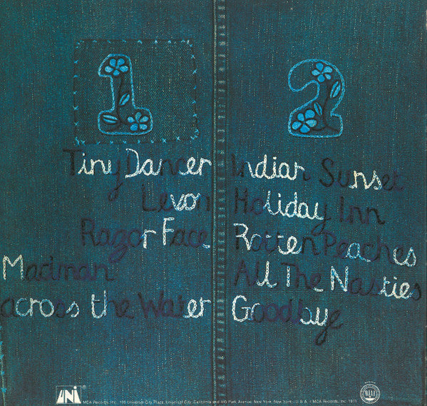 Madman Across The Water - Elton John (1971) (Used)