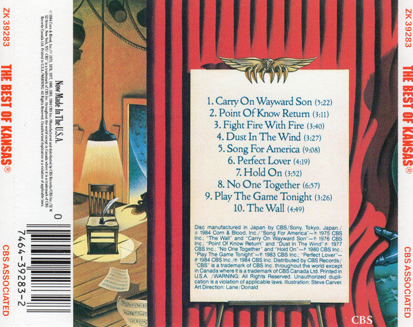 The Best Of Kansas - Kansas (1989) (Used)