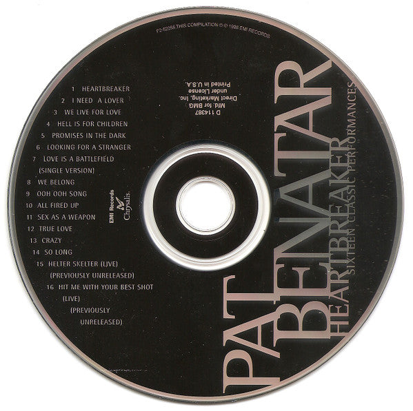 Heartbreaker - Pat Benatar (1996) (Used)