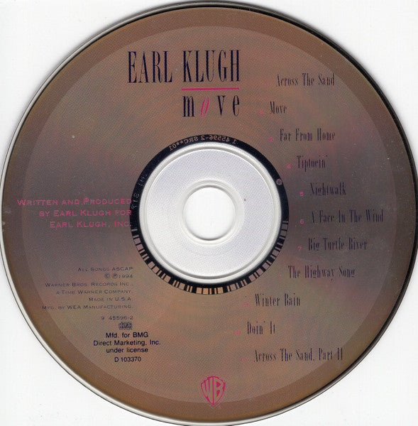 Move - Earl Klugh (1994) (Used)