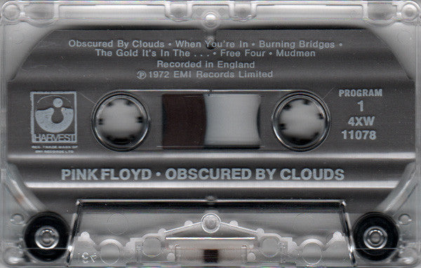 Obscured By Clouds - Pink Floyd (1986) (Used)