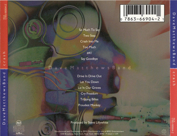Crash - Dave Matthews Band (1996) (Used)