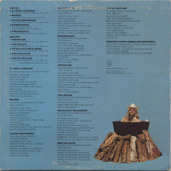 Stop All That Jazz - Leon Russel (1974) (Used)