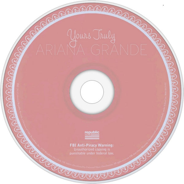 Yours Truly - Ariana Grande (2013) (Used)