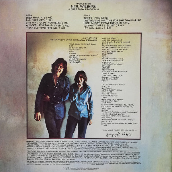 Old No. 1 - Guy Clark (1975) (Used)