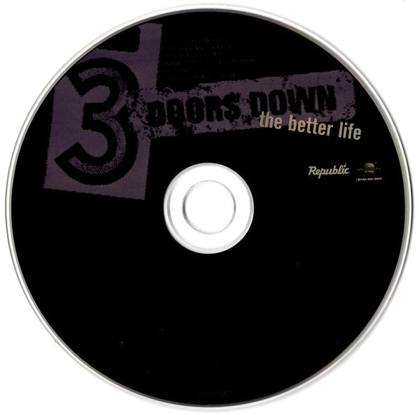 The Better Life - 3 Doors Down (2000) (Used)