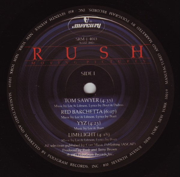 Moving Pictures - Rush (1981) (Used)