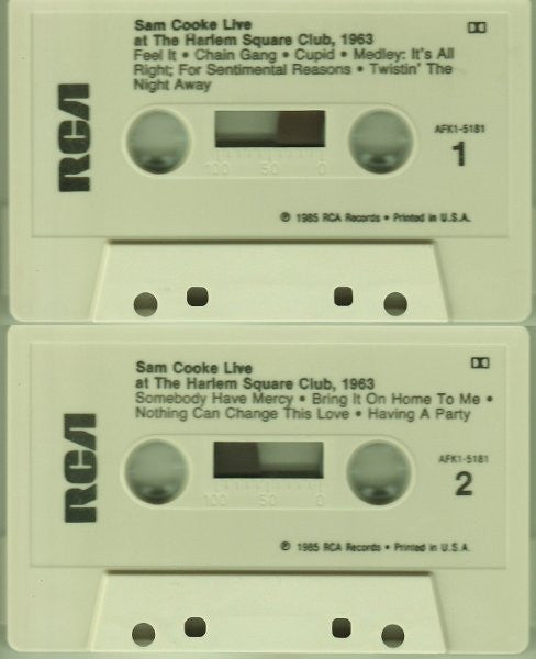 Live At The Harlem Square Club 1963 - Sam Cooke (1985) (Used)