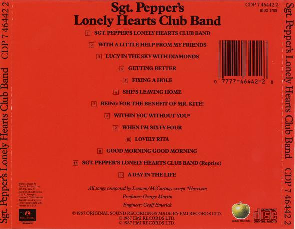 Sgt. Pepper's Lonely Hearts Club Band - The Beatles (-) (Used)