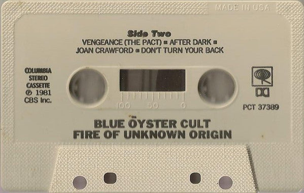 Fire Of Unknown Origin - Blue Öyster Cult (1981) (Used)